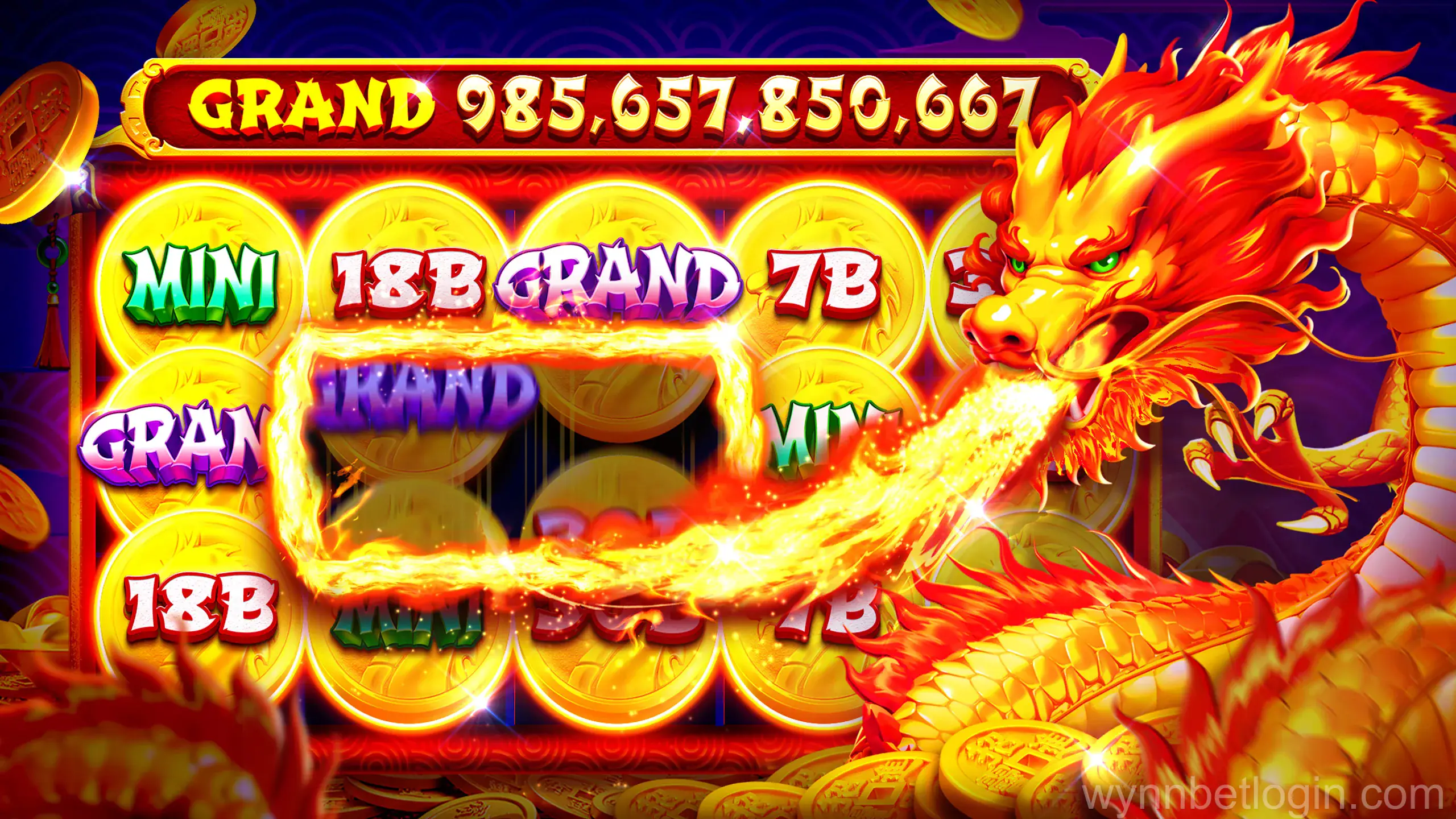 Página de download do aplicativo